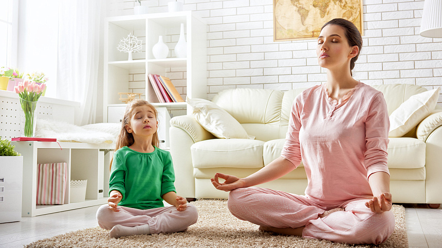 медитация для детей фото