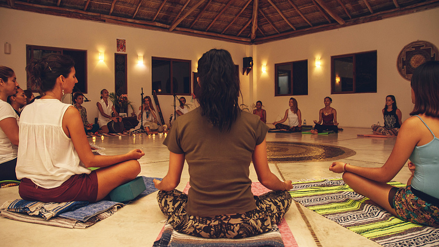 медитация под музыкальное сопровождение фото