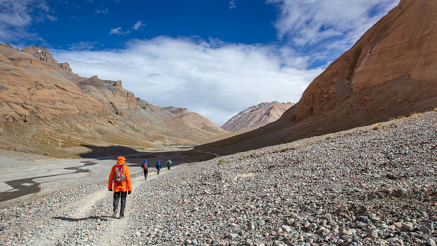 прогулка, горы