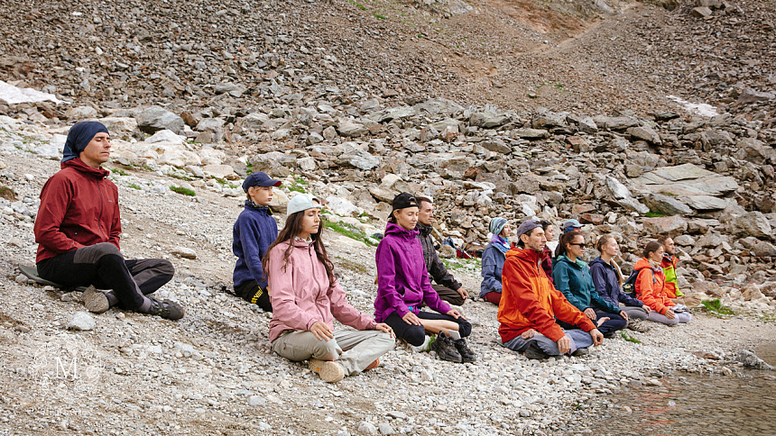 групповая концентрация, медитация фото