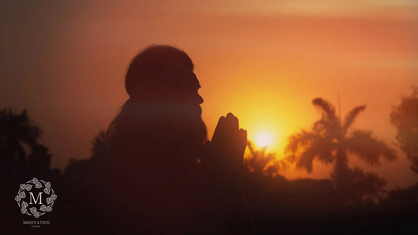 медитация, намасте фото