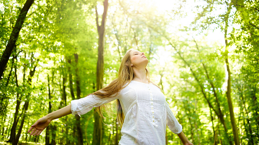 пранаяма на свежем воздухе фото