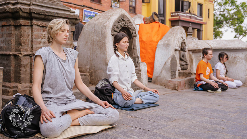 Медитация фото