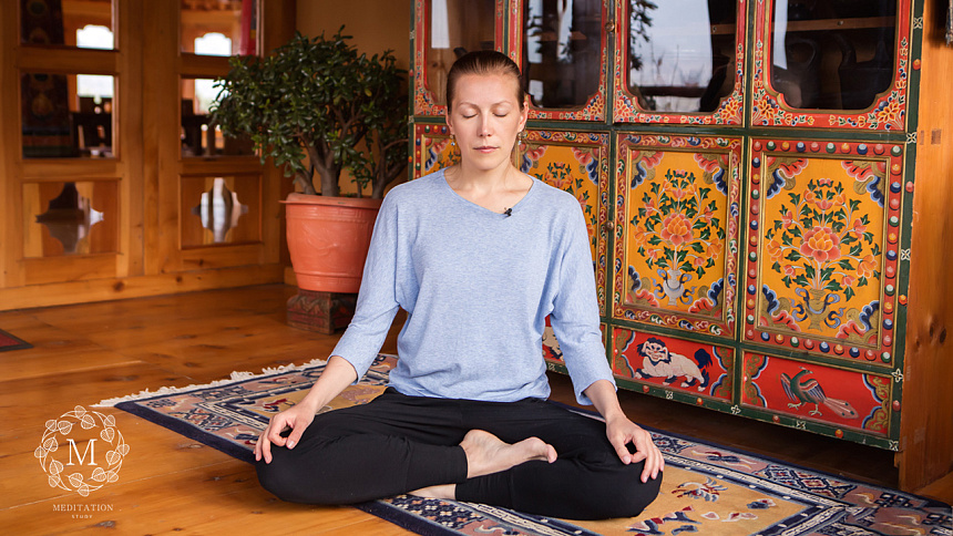 медитация дома фото