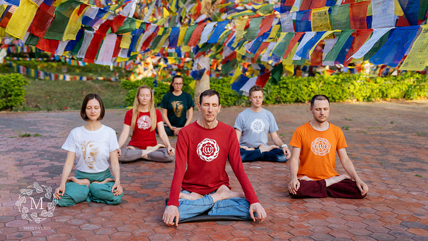 Групповая медитация фото