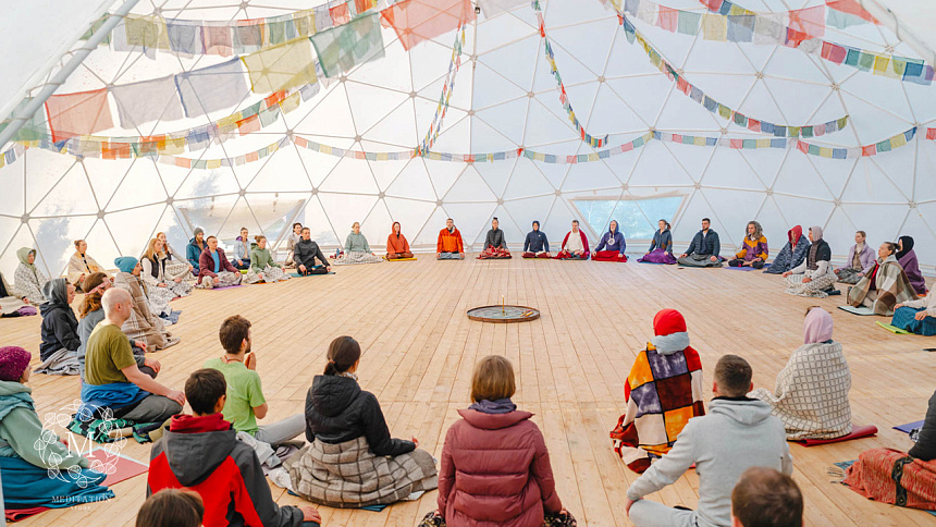 медитация в ауре фото