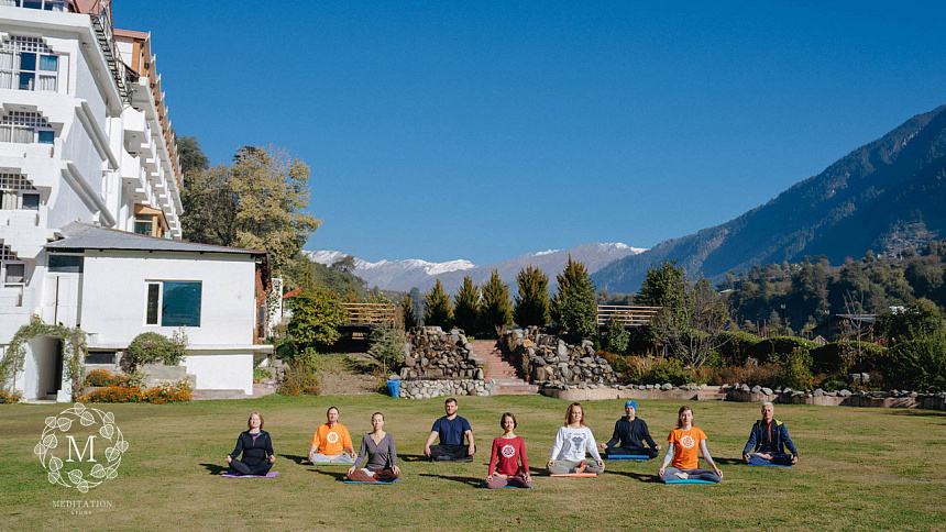 групповая медитация фото