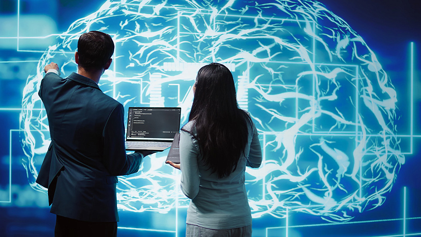 мозг на экране фото