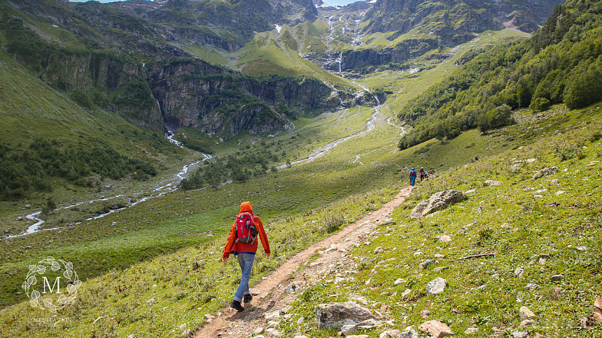 горы, Осознанная ходьба фото