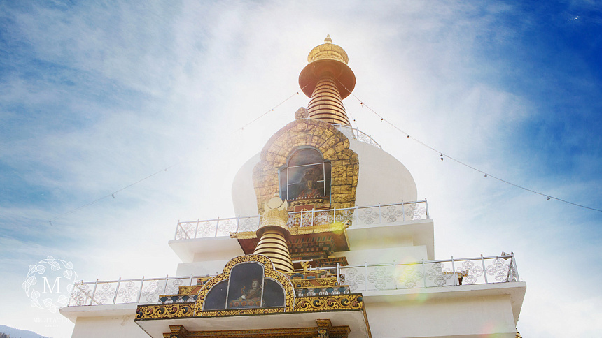 ступа, небо