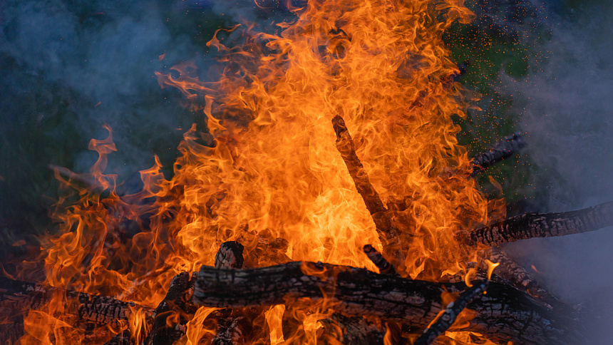 огонь, костёр