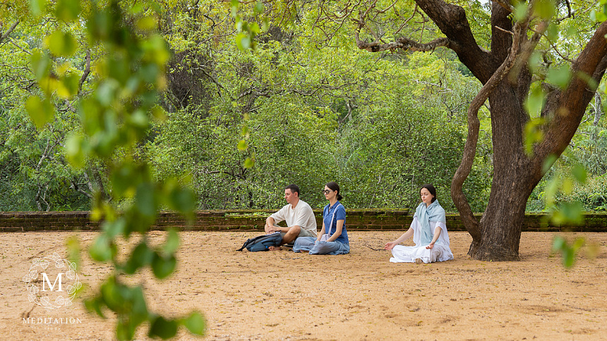 медитация на острове фото