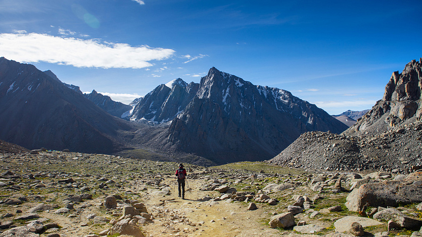 горы, ходьба