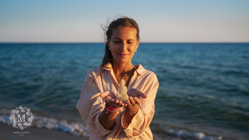 Будда, чёрное море