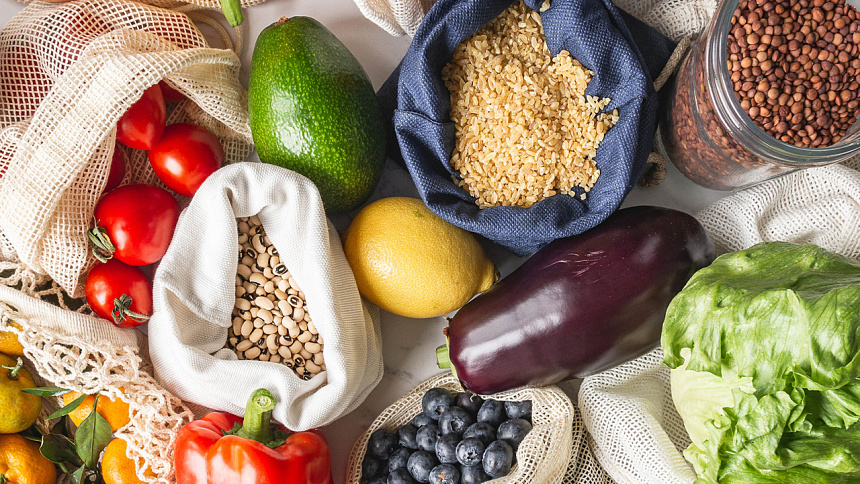 авокадо, баклажан