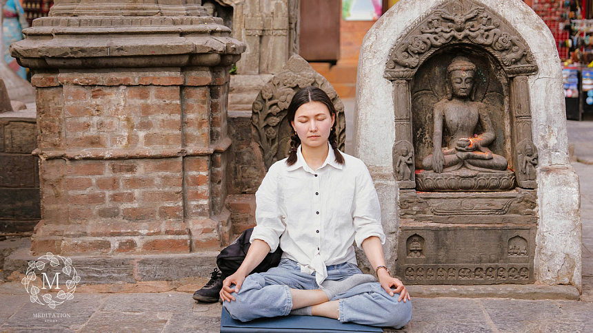 Медитация фото