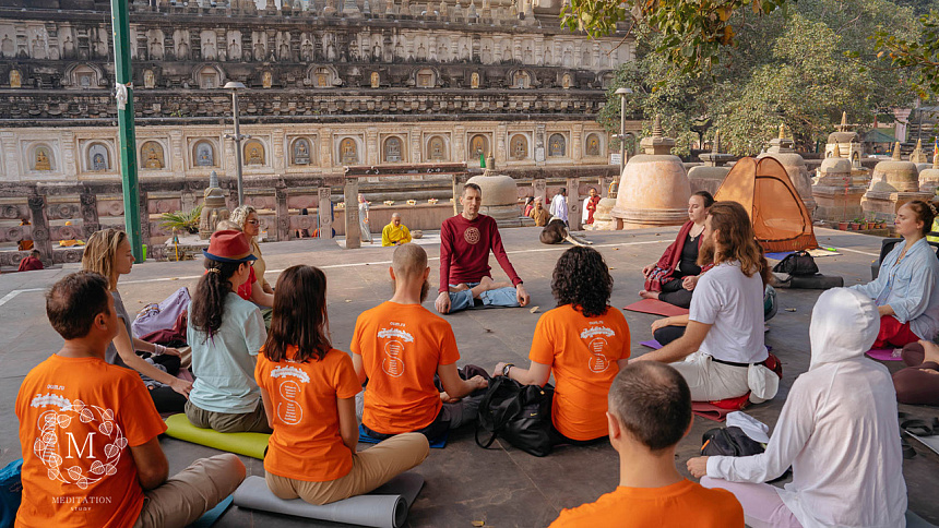 групповая медитация фото