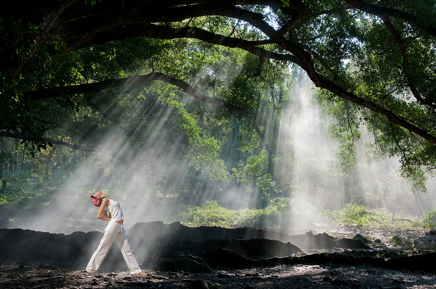 занятия йогой фото