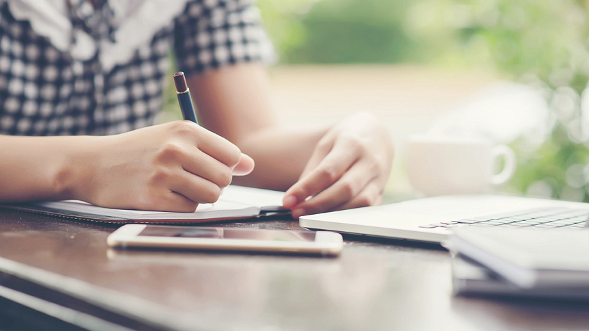 писать ручкой фото