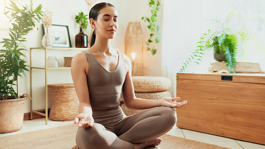 медитация дома фото