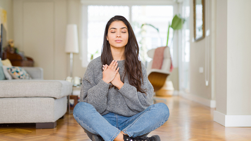 медитация фото